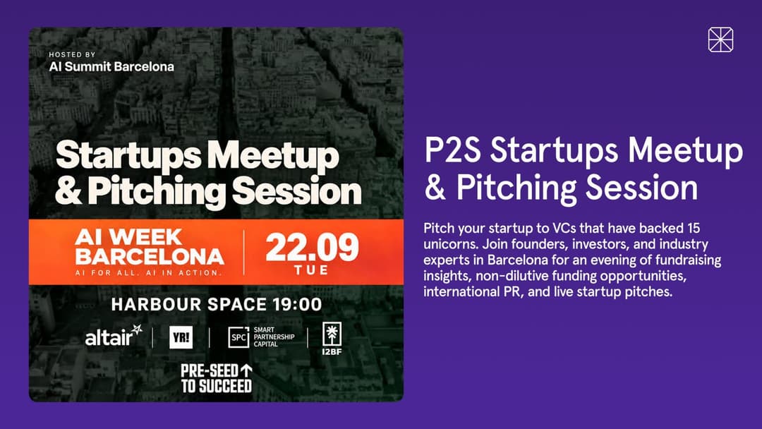 P2S Startups Meetup & Pitching Session